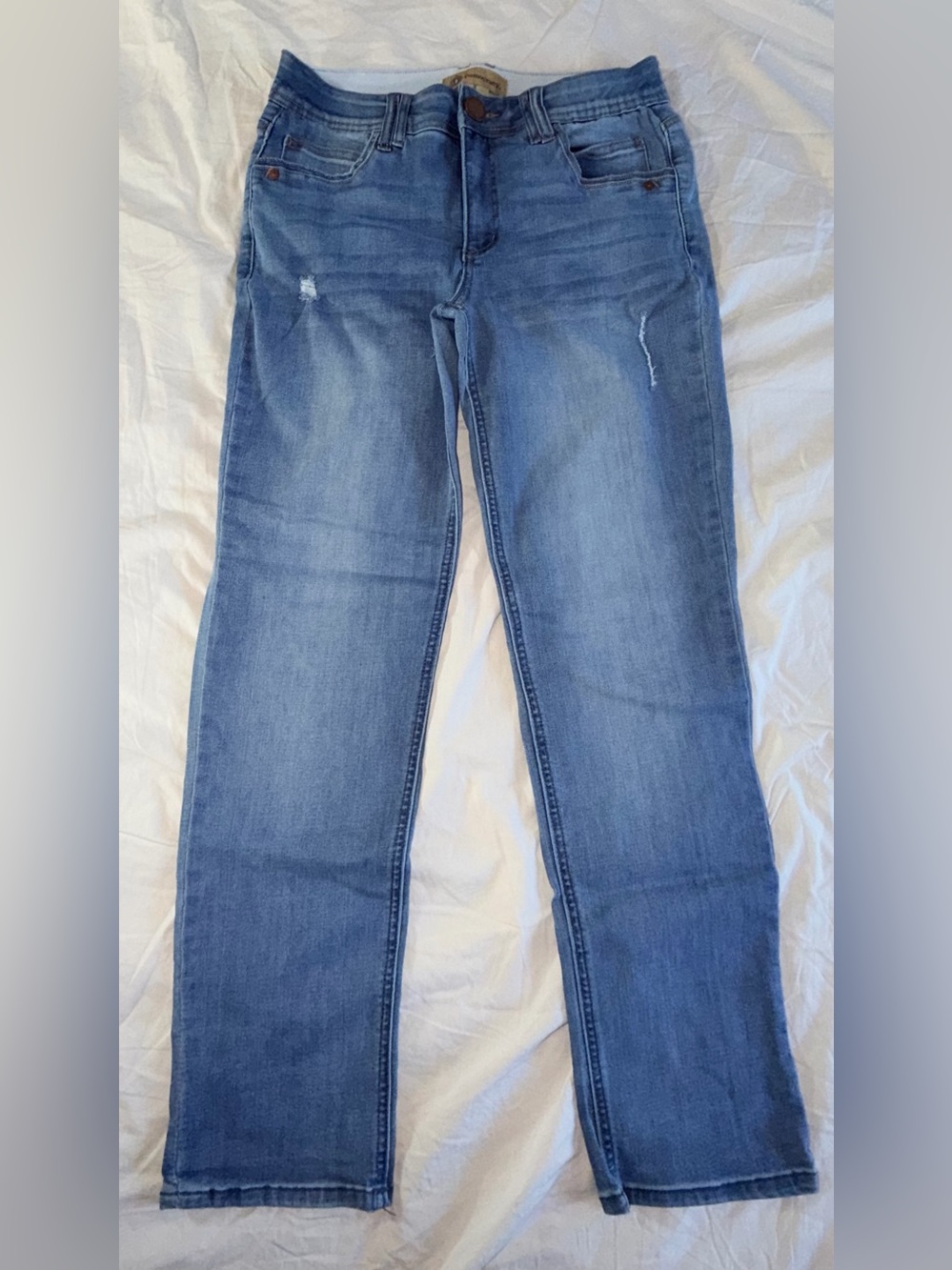 Democracy Ab Technology Stretch  Straight-Leg Jeans - Medium Blue